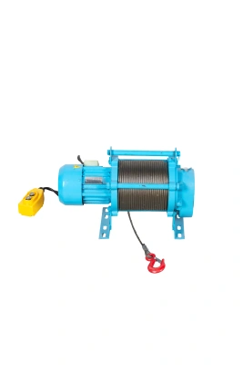 Лебедка электрическая  300 кг  70 м с канатом 380 В TOR KCD (N) по ценам производителя в Воронеже с доставкой по всей России