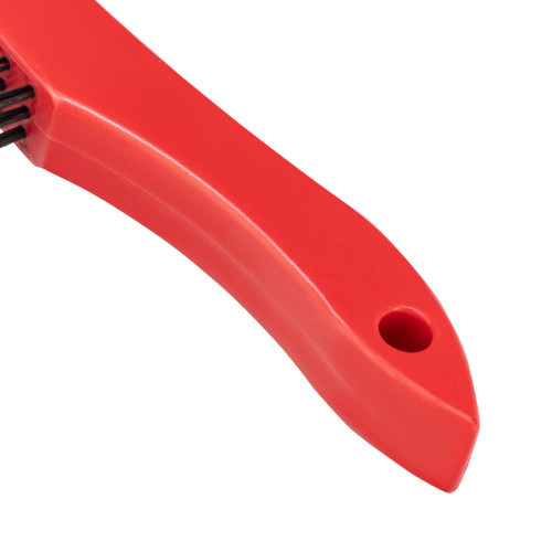 Щетка зачистная трехрядная, закаленная прямая проволока с пластиковой ручкой Matrix по ценам производителя в Воронеже с доставкой по всей России