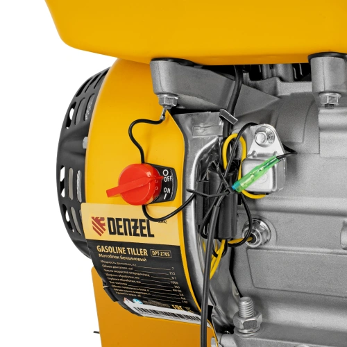 Мотоблок DPT-270S, 7 л.с., ремен.сцеп, фрез 3х4, ШОМ, передачи 2В/1Н Denzel купить в Москве с доставкой по всей России | ProtosMarket.ru