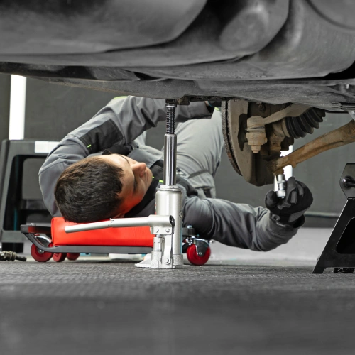 Домкрат гидравлический бутылочный, 4 т, h подъема 194-372 мм Matrix по ценам производителя в Воронеже с доставкой по всей России