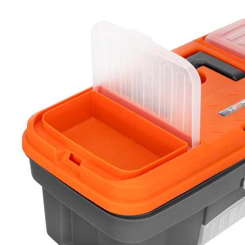 Ящик для инструмента с мет. замками 16", 410х210x175 мм Stels по ценам производителя в Воронеже с доставкой по всей России