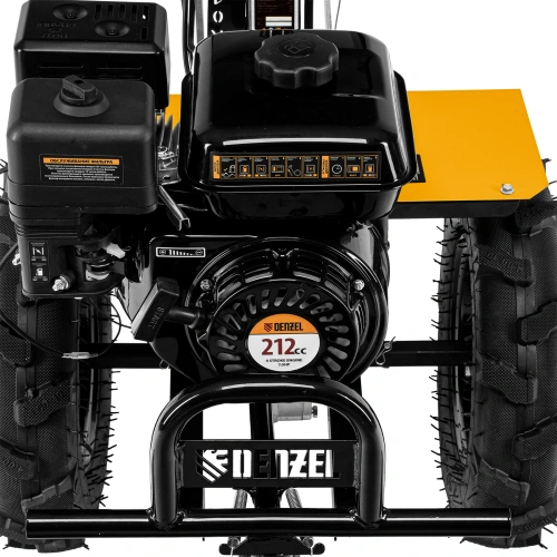 Мотоблок DPT-370X, 7 л.с, дисковое сцепление, ширина 90 см, глубина 35 см, фрез 3 х 4, ВОМ, передачи 3В/1Н Denzel по ценам производителя в Воронеже с доставкой по всей России