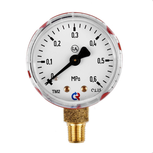 Манометр 0,6 МПа, 1/8 NPT, пропан купить в Москве с доставкой по всей России | ProtosMarket.ru