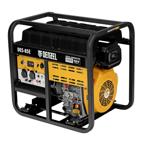 Генератор дизельный DES-85E, 8,5 кВт, 230 В, 16 л, электростартер Denzel по ценам производителя в Воронеже с доставкой по всей России