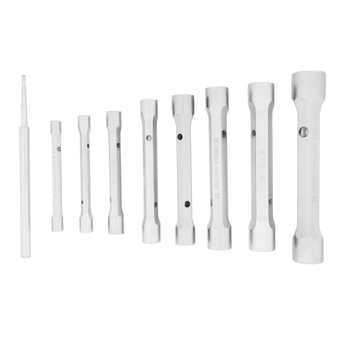 Набор ключей трубчатых торцевых усиленных 9 шт, CrV Stels по ценам производителя в Воронеже с доставкой по всей России