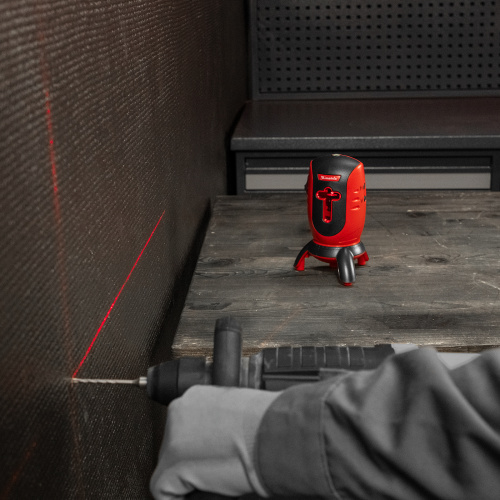 Лазерный уровень ML01T, дальность 10 м, точность ± 0,5 мм, / 1 м, длина волны 650 нм, проекция 1 вертикальная 1 горизонтальная плоскость, резьба под штатив 5/8" Matrix по ценам производителя в Воронеже с доставкой по всей России