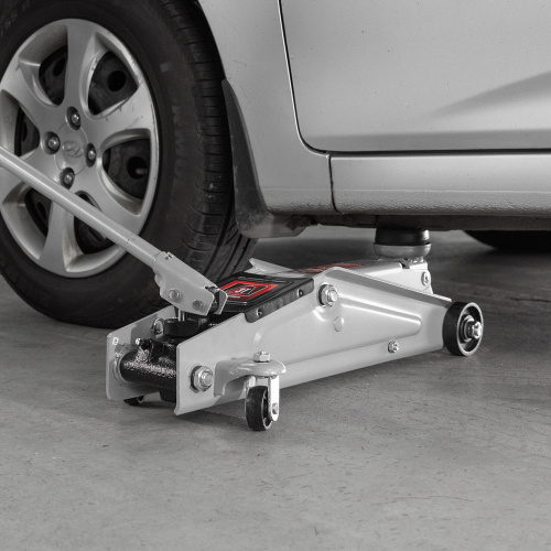 Домкрат гидравлический подкатной, 3 т, высота подъема 130-410 мм, поворотная ручка Matrix по ценам производителя в Воронеже с доставкой по всей России