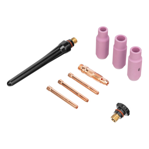 Горелка сварочная TIG WP17V, прямое подключение к баллону, 4 метра Denzel по ценам производителя в Воронеже с доставкой по всей России