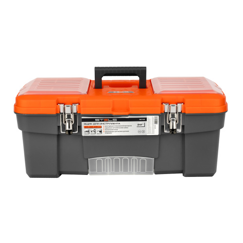 Ящик для инструмента с мет. замками 22", 560х285x235 мм Stels по ценам производителя в Воронеже с доставкой по всей России