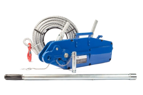 Лебедка рычажная тросовая TOR МТМ 3200 3,2 т L=20м (стальной корпус) по ценам производителя в Воронеже с доставкой по всей России