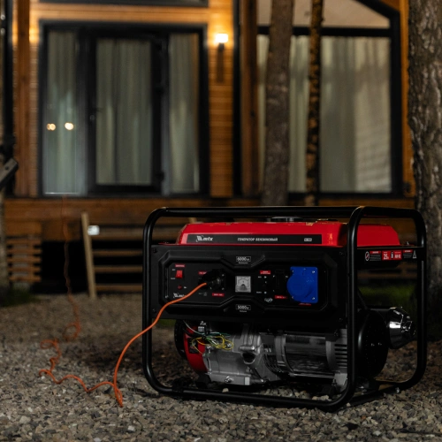 Генератор бензиновый RS-7000, 6 кВт, 230В, ручной стартер MTX по ценам производителя в Воронеже с доставкой по всей России