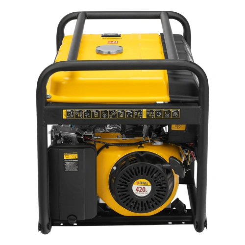 Генератор бензиновый PS 55 EA, 5.5 кВт, 230 В, 25 л, коннектор автоматики, электростартер Denzel по ценам производителя в Воронеже с доставкой по всей России