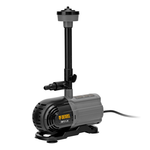 Насос фонтанный FNP31-24, 31 Вт, подъем 2,4 м, 1500 л/ч, колокольчик/2 каскада/гейзер Denzel по ценам производителя в Воронеже с доставкой по всей России