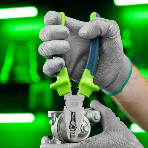 Плоскогубцы комбинированные, 200 мм, двухкомпонентные рукоятки Сибртех по ценам производителя в Воронеже с доставкой по всей России