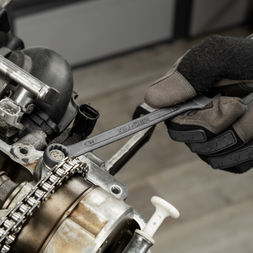 Набор ключей комбинированных, 6 - 22 мм, 12 шт., CrV, фосфатированные Сибртех по ценам производителя в Воронеже с доставкой по всей России