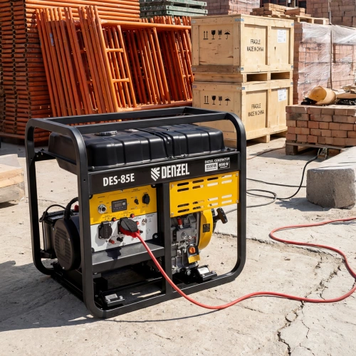 Генератор дизельный DES-85E, 8,5 кВт, 230 В, 16 л, электростартер Denzel по ценам производителя в Воронеже с доставкой по всей России