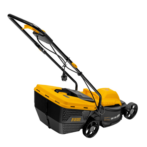 Газонокосилка электрическая GM-1100, 1100 Вт, шир. 32 см, 3 уров., травосб. 30 л Denzel по ценам производителя в Воронеже с доставкой по всей России
