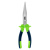 Длинногубцы прямые, 200 мм, двухкомпонентные рукоятки Сибртех по ценам производителя в Воронеже с доставкой по всей России