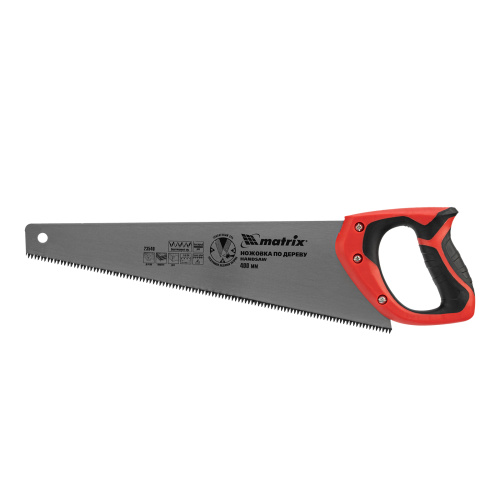 Ножовка по дереву, 400 мм, 7-8 TPI, зуб-3D, каленый зуб, двухкомпонентная рукоятка Matrix по ценам производителя в Воронеже с доставкой по всей России