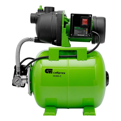 Насосная станция НС850-П, 850 Вт, напор 42 м, 3500 л/ч, ресивер 19 л Сибртех по ценам производителя в Воронеже с доставкой по всей России