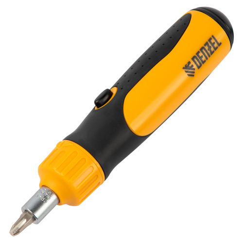 Отвертка реверсивная, механизм SmartPush 12 шт, S2 Denzel по ценам производителя в Воронеже с доставкой по всей России