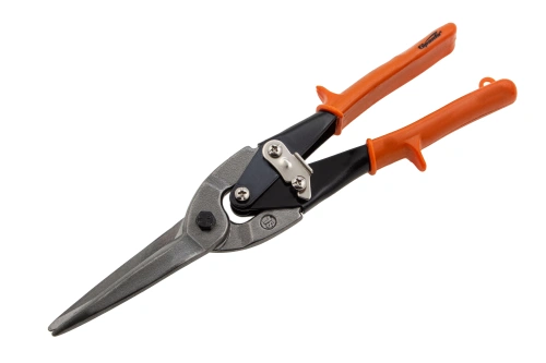 Ножницы по металлу, удлиненные, 290 мм, пряморежущие, обрезиненные рукоятки Sparta по ценам производителя в Воронеже с доставкой по всей России