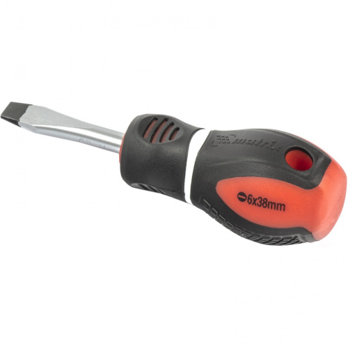 Отвертка "Era", SL6 х 38 мм, CrV, трехкомпонентная рукоятка Matrix по ценам производителя в Воронеже с доставкой по всей России