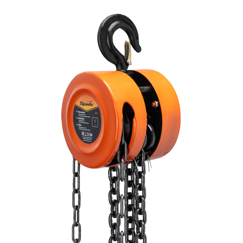 Таль цепная, 1 т, H подъема 2.5 м, расстояние между крюками 300 мм Sparta по ценам производителя в Воронеже с доставкой по всей России