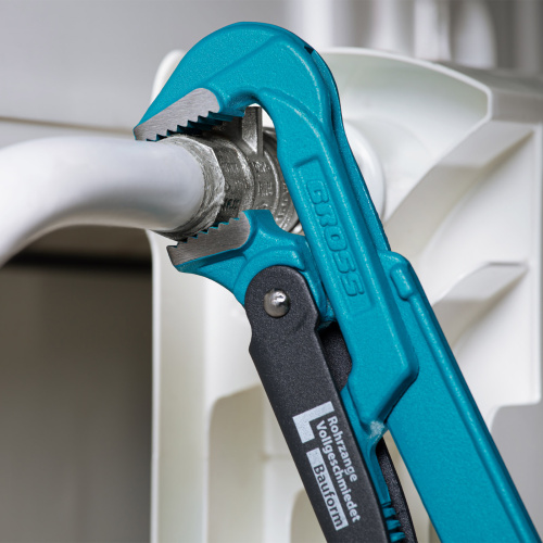 Ключ трубный рычажный 3/4, №0, цельнокованый, CrV, тип "L" Gross по ценам производителя в Воронеже с доставкой по всей России