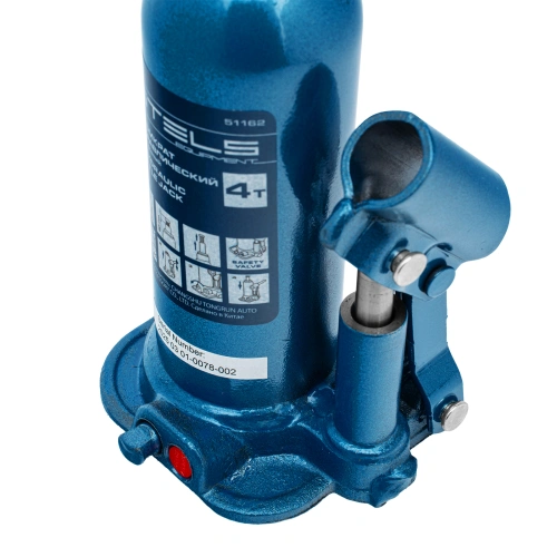 Домкрат гидравлический бутылочный, 4 т, h подъема 188-363 мм Stels по ценам производителя в Воронеже с доставкой по всей России