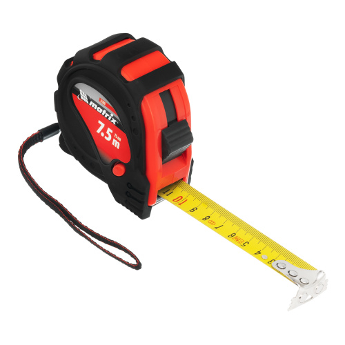 Рулетка Status Magnet 3 fixations,7,5 м х 25 мм,обрезиненный корпус,зацеп с магнитом Matrix по ценам производителя в Воронеже с доставкой по всей России