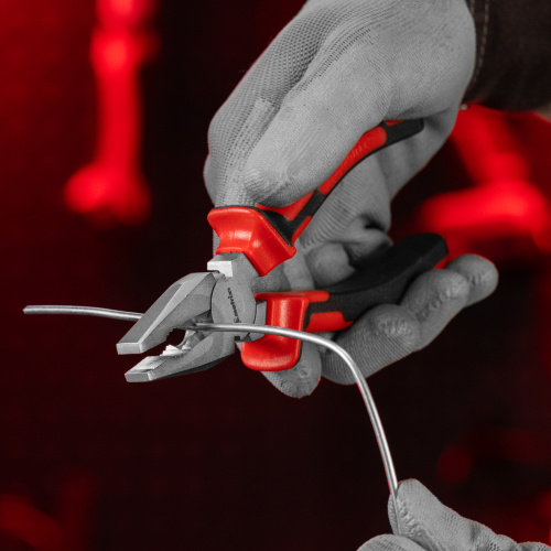 Плоскогубцы Nickel, 160 мм, никелированные, двухкомпонентные рукоятки Matrix по ценам производителя в Воронеже с доставкой по всей России