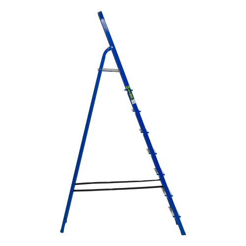 Стремянка, 8 ступеней, стальной профиль, алюминиевые ступени Сибртех по ценам производителя в Воронеже с доставкой по всей России