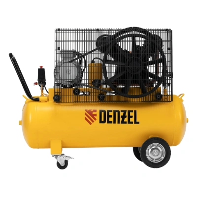 Компрессор воздушный рем. привод BCV 4000-T/100, 4,0 кВт, 100 литров, 690 л/мин Denzel по ценам производителя в Воронеже с доставкой по всей России
