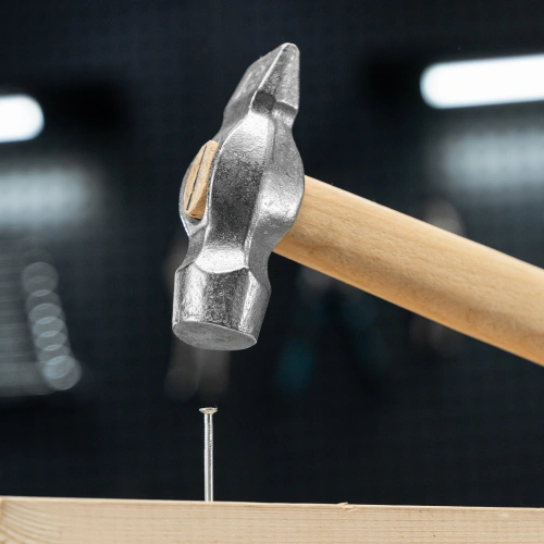 Молоток слесарный, 400 г, круглый боек, деревянная рукоятка по ценам производителя в Воронеже с доставкой по всей России