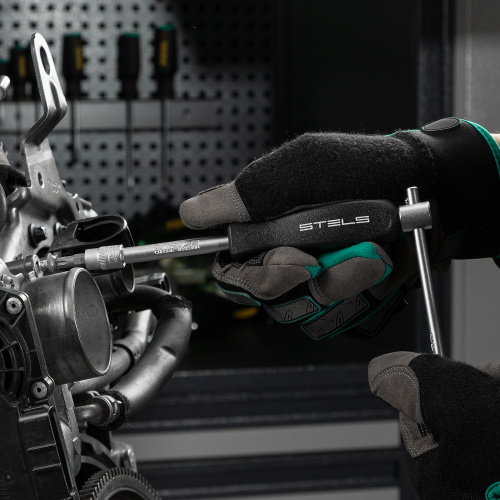 Набор инструментов, 1/4", Cr-V, S2, усиленный кейс, 47 предметов Stels по ценам производителя в Воронеже с доставкой по всей России