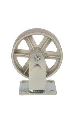 Колесо большегрузное неповоротное FCS 63 150 мм чугунное (F) купить в Москве с доставкой по всей России | ProtosMarket.ru