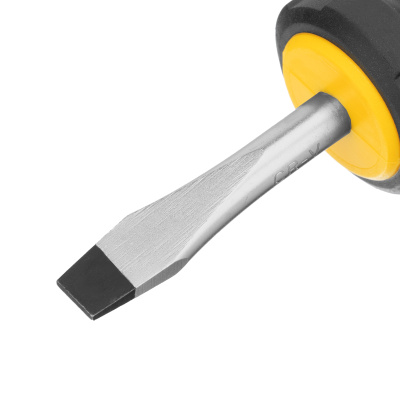 Отвертка SL6x38 мм, CrV, трехкомпонентная рукоятка Denzel по ценам производителя в Воронеже с доставкой по всей России