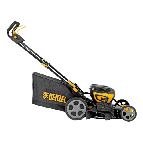Газонокосилка аккумуляторная бесщет. DLM-460, 460 мм, травосб. 65 л., Li-Ion, 40 В Denzel по ценам производителя в Воронеже с доставкой по всей России