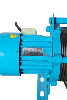 Лебедка электрическая  300 кг  70 м с канатом 380 В TOR KCD (N) по ценам производителя в Воронеже с доставкой по всей России