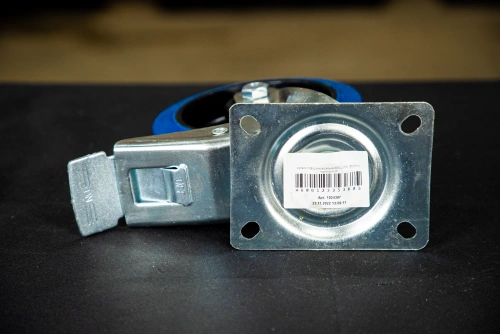 Колесо поворотное резина SRCLb 63 160 мм с тормозом (F) по ценам производителя в Воронеже с доставкой по всей России