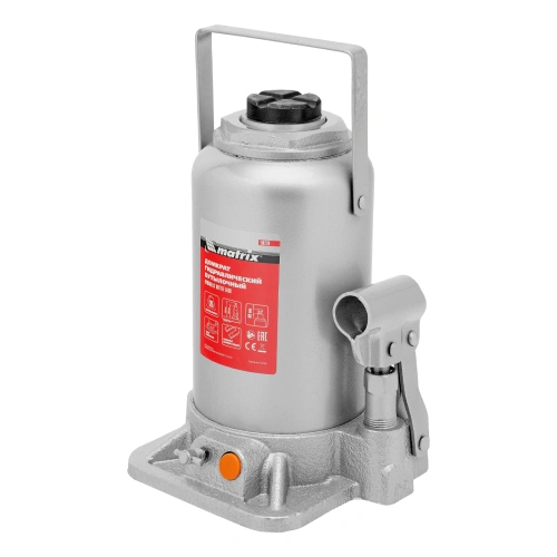 Домкрат гидравлический бутылочный, 20 т, h подъема 244-449 мм Matrix по ценам производителя в Воронеже с доставкой по всей России