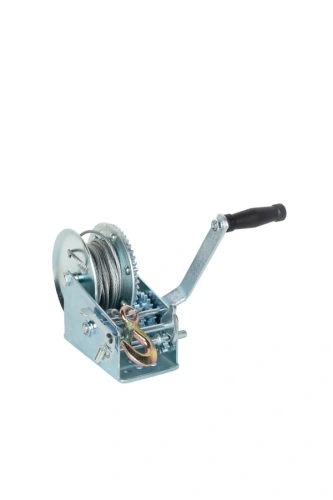 Лебедка ручная барабанная с тросом 1300кг  10м оцинкованная TOR FD по ценам производителя в Воронеже с доставкой по всей России