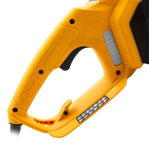 Пила цепная электрическая EDS-2200P, 2.2 кВт,поперечная, шина 45 см, шаг 3/8, паз 1.3 мм, 63 звена Denzel по ценам производителя в Воронеже с доставкой по всей России