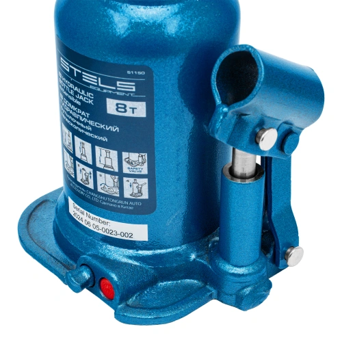 Домкрат гидравлический бутылочный телескопический, 8 т, подъем 180-410 мм Stels по ценам производителя в Воронеже с доставкой по всей России