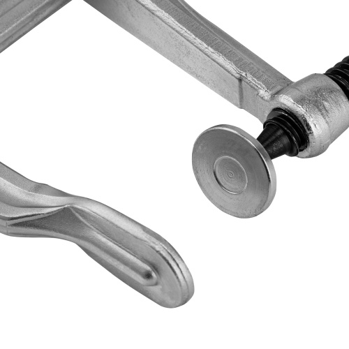 Струбцина F-образная, 100x300мм, кованая Denzel по ценам производителя в Воронеже с доставкой по всей России