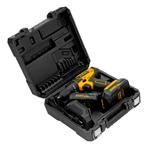 Дрель-шуруповерт аккумуляторная ударная CID-18-02BM, Li-Ion, 18 В, 2 акк. Denzel по ценам производителя в Воронеже с доставкой по всей России