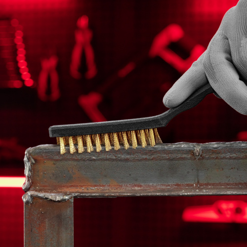 Набор щеток, 3 шт, металлические с пластмассовой ручкой, большие Matrix по ценам производителя в Воронеже с доставкой по всей России