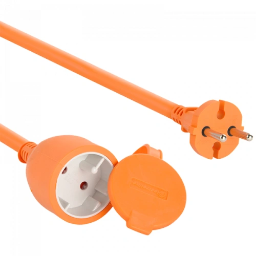 Кабель-удлинитель H05VV-F 2x0,75 (10 метров, оранжевый) по ценам производителя в Воронеже с доставкой по всей России