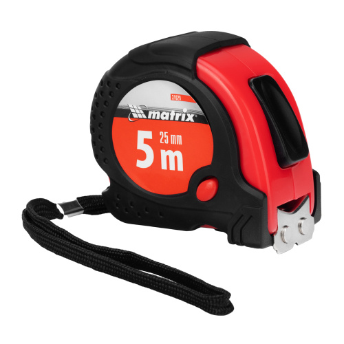 Рулетка Status Magnet fixation,5 м х 25 мм,обрезиненный корпус,зацеп с магнитом Matrix по ценам производителя в Воронеже с доставкой по всей России